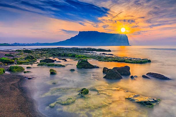 jeju nature, Sunrise peak