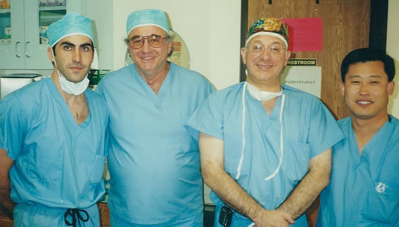 With UT Southwestern Medical Center Colleagues